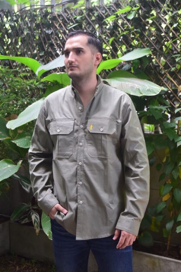 Camisa Vega Verde Militar