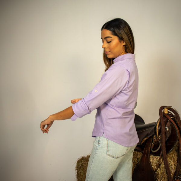 Camisa Mujer Vega - Lila - Imagen 2